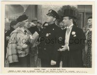 9m715 SWING TIME 8x10.25 still '36 Fred Astaire looks at policeman pointing at Ginger Rogers!