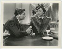 9m793 WHIPSAW 8x10.25 still '35 Myrna Loy is not impressed with Spencer Tracy's wad of cash!
