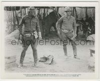 9m798 WILD BUNCH 8x10 still '69 close up of William Holden & Ernest Borgnine standing in uniform!