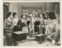 9m803 WILD PARTY 8x10 key book still '29 great image of mad Clara Bow threatening Marceline Day!