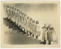 9m817 WOMEN IN WAR 8x10.25 still '40 Mae Clarke, who signed the back, w/ movie nurses & real ones!