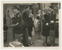 9m825 YOU CAME ALONG 8.25x10 still '45 everyone is kissing their mate, except Lizabeth Scott!