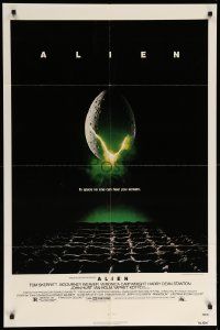 9p033 ALIEN 1sh '79 Ridley Scott outer space sci-fi monster classic, cool egg image!