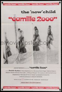 9p154 CAMILLE 2000 1sh '69 Radley Metzger, sexy version of Dumas novel, Daniele Gaubert!