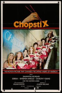 9p177 CHOPSTIX 1sh '79 Samantha Morgan, picture that changed the eating habits of America!