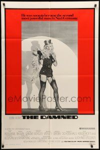 9p210 DAMNED 1sh '70 Luchino Visconti, Nazi orgy reveals the soul of Germany
