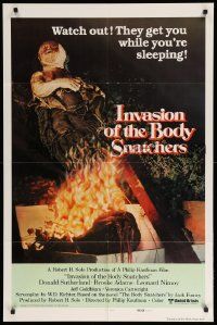 9p475 INVASION OF THE BODY SNATCHERS style A int'l 1sh '78 Kaufman, completely different!