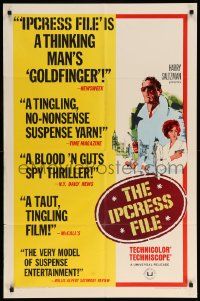 9p477 IPCRESS FILE 1sh '65 Michael Caine in the most daring sexpionage story you will ever see!