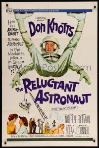 9p695 RELUCTANT ASTRONAUT 1sh '67 wacky Don Knotts in the maddest mixup in space history!