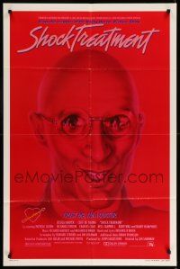 9p780 SHOCK TREATMENT 1sh '81 Rocky Horror follow-up, great artwork of demented doctor!