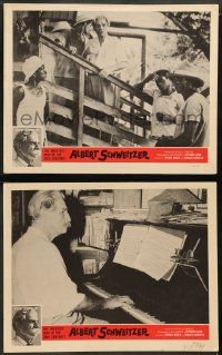 9r851 ALBERT SCHWEITZER 2 LCs '57 the most idealistic doctor of the 20th century!