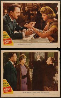 9r928 HOODLUM SAINT 2 LCs '46 William Powell with Esther Williams & Angela Lansbury!