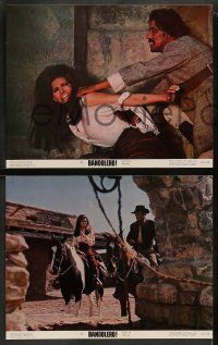 9r763 BANDOLERO 3 color 11x14 stills '68 images of sexy Raquel Welch & James Stewart!