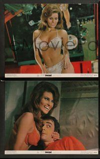 9r093 BEDAZZLED 8 color 11x14 stills '68 classic fantasy, Dudley Moore & sexy Raquel Welch as Lust