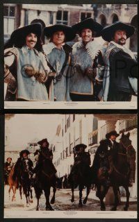 9r228 FOUR MUSKETEERS 8 color 11x14 stills '75 Oliver Reed, Michael York, Richard Chamberlain!