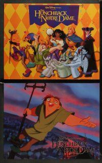 9r276 HUNCHBACK OF NOTRE DAME 8 English LCs '96 Walt Disney cartoon from Victor Hugo's novel!