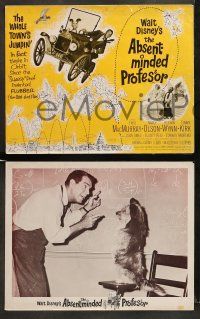 9r029 ABSENT-MINDED PROFESSOR 8 LCs '61 Walt Disney, Flubber, Fred MacMurray in title role