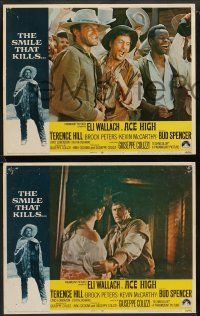 9r032 ACE HIGH 8 LCs '69 Eli Wallach, Terence Hill, Brock Peters, spaghetti western!