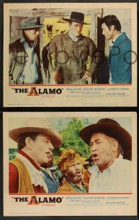 9r750 ALAMO 3 LCs '60 cowboy western images of John Wayne, Laurence Harvey & Richard Widmark!