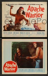 9r062 APACHE WARRIOR 8 LCs '57 Native American Indian Keith Larson only knew one command, avenge!