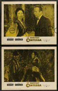 9r765 BAREFOOT CONTESSA 3 LCs R60 images of Humphrey Bogart & sexy Ava Gardner!