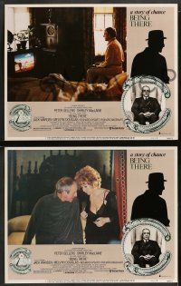 9r525 BEING THERE 7 LCs '80 Shirley MacLaine, Jack Warden, directed by Hal Ashby!