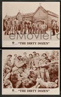 9r200 DIRTY DOZEN 8 int'l LCs R75 Charles Bronson, Jim Brown, Lee Marvin, Aldrich WWII classic!