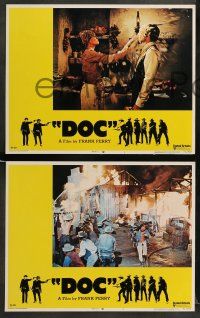 9r535 DOC 7 LCs '71 cool images of Stacy Keach, Faye Dunaway & Harris Yulin!