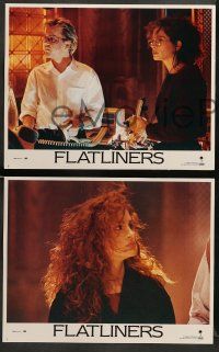 9r225 FLATLINERS 8 LCs '90 Kiefer Sutherland, Julia Roberts, Kevin Bacon, Baldwin, Oliver Platt