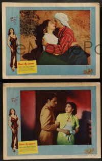 9r795 FORT ALGIERS 3 LCs '53 sexy Yvonne de Carlo in Northern Africa!
