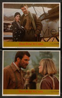 9r259 HIGH ROAD TO CHINA 8 LCs '83 images of aviator Tom Selleck & Bess Armstrong!