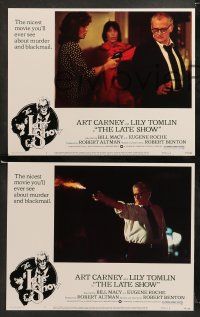 9r328 LATE SHOW 8 LCs '77 Art Carney, Lily Tomlin, Bill Macy, Joanna Cassidy!