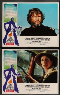 9r433 SAILOR WHO FELL FROM GRACE WITH THE SEA 8 LCs '76 Kris Kristofferson & Sarah Miles!