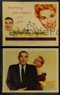9r449 SOLID GOLD CADILLAC 8 LCs '56 with Al Hirschfeld tc art of Judy Holliday & Paul Douglas!