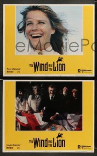 9r590 WIND & THE LION 6 LCs '75 Sean Connery & sexy Candice Bergen, directed by John Milius!