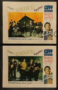 9r507 WONDERFUL TO BE YOUNG 8 LCs '62 Cliff Richard, Robert Morley, rock 'n' roll!
