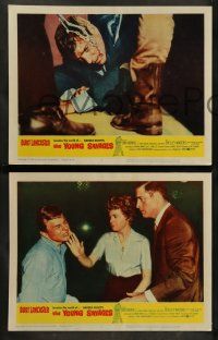 9r515 YOUNG SAVAGES 8 LCs '61 Burt Lancaster, John Frankenheimer, produced by Harold Hecht!