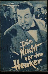 9s063 CHARLIE CHAN IN LONDON Austrian program '34 different images of Asian detective Warner Oland!