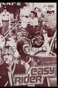 9s272 EASY RIDER Austrian program '70 Peter Fonda, Dennis Hopper biker classic, different images!