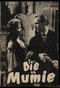 9s363 MUMMY Austrian program '59 Hammer horror, Christopher Lee as the monster, different images!