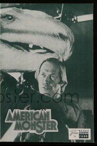 9s382 Q Austrian program '82 David Carradine & the winged serpent, released as American Monster!