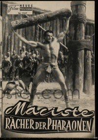 9s413 SON OF SAMSON Austrian program '61 Mark Forest as Maciste, sexy Chelo Alonso, different!