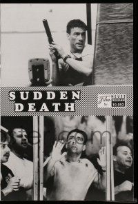 9s421 SUDDEN DEATH Austrian program '96 Jean-Claude Van Damme, many different images!
