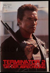 9s427 TERMINATOR 2 Austrian program '91 different images of cyborg Arnold Schwarzenegger!