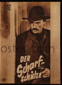 9s677 GUNFIGHTER German program '53 Gregory Peck's only friends were his guns, different images!