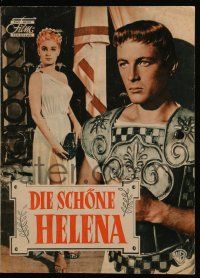 9s679 HELEN OF TROY German program '56 Robert Wise, sexy Rossana Podesta, different images!