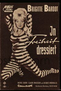 9s800 ONLY FOR LOVE German program '61 Roger Vadim, different images of sexy Brigitte Bardot!