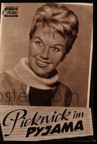 9s804 PAJAMA GAME German program '58 great different images of pretty Doris Day!
