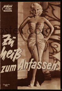 9s812 PLAYGIRL AFTER DARK German program '60 different images of sexiest Jayne Mansfield!