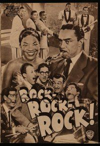 9s845 ROCK ROCK ROCK German program '57 Alan Freed, Chuck Berry, Bo Diddley, different images!